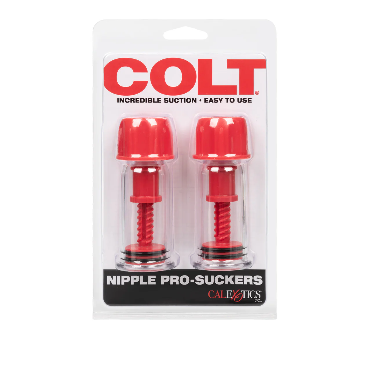 Colt NIPPLE PRO SUCKERS includes 2 Powerful Twist Suckers with Incredible Suction