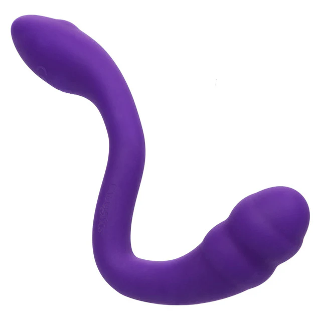 Pretty Little Wands CHARMER Purple Flexible Double Ended Vibrating Body Wand Dildo