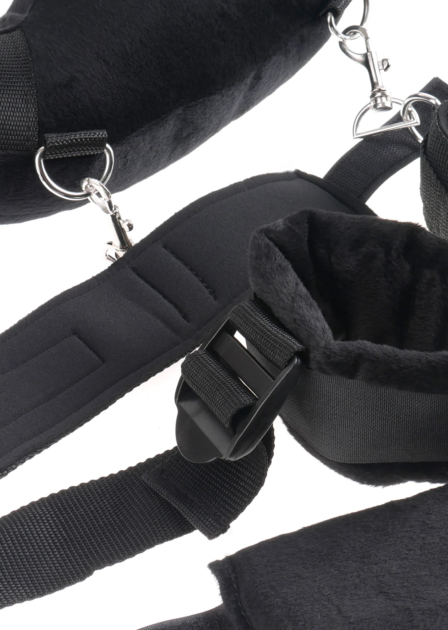 Pipedream Fetish Fantasy Position Master | Premium Bondage Kit with Wrist & Ankle Cuffs and Love Mask