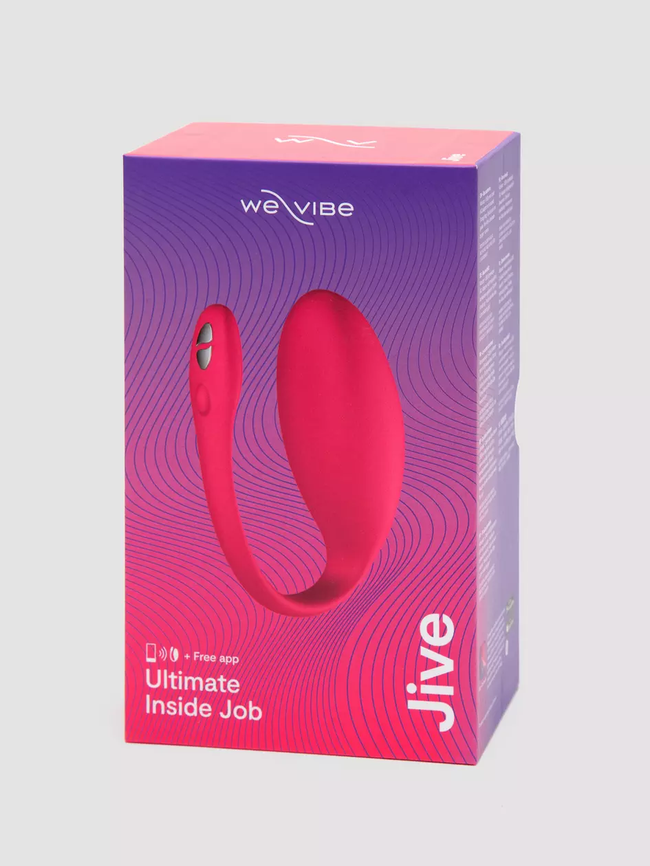 We Vibe JIVE App Controlled Rechargeable Vibrating G-Spot Love Egg - Ultimate Pleasure Device