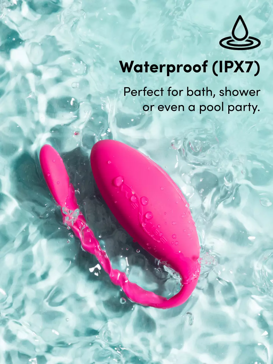 We Vibe JIVE App Controlled Rechargeable Vibrating G-Spot Love Egg - Ultimate Pleasure Device