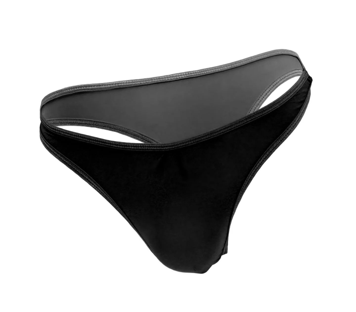 Plain mens lycra g-string. S/M