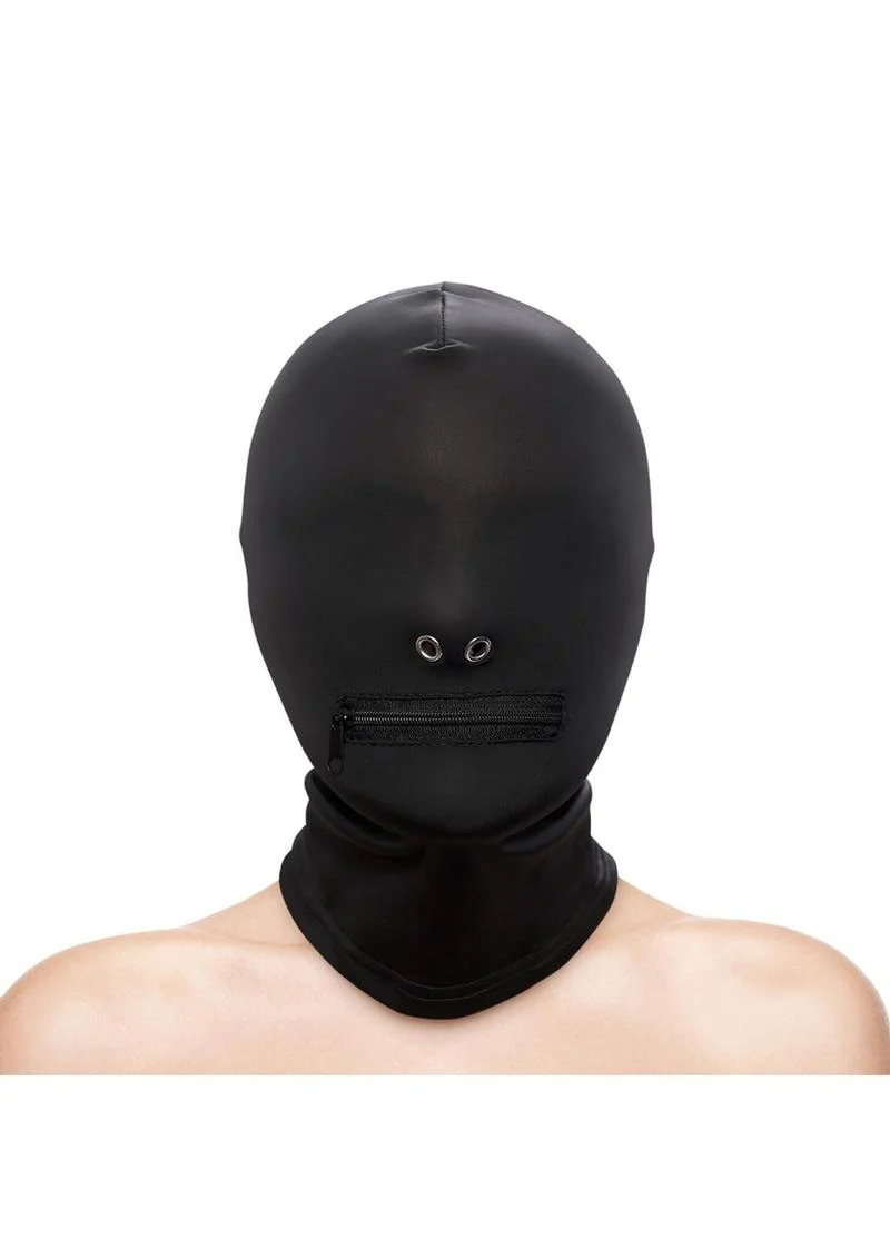 Zippered Mouth Hood