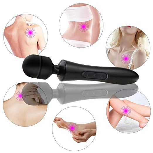 USB Charging Vibrating Strap-On 20-Frequency Strong Vibrations Ultra-Large AV Massager