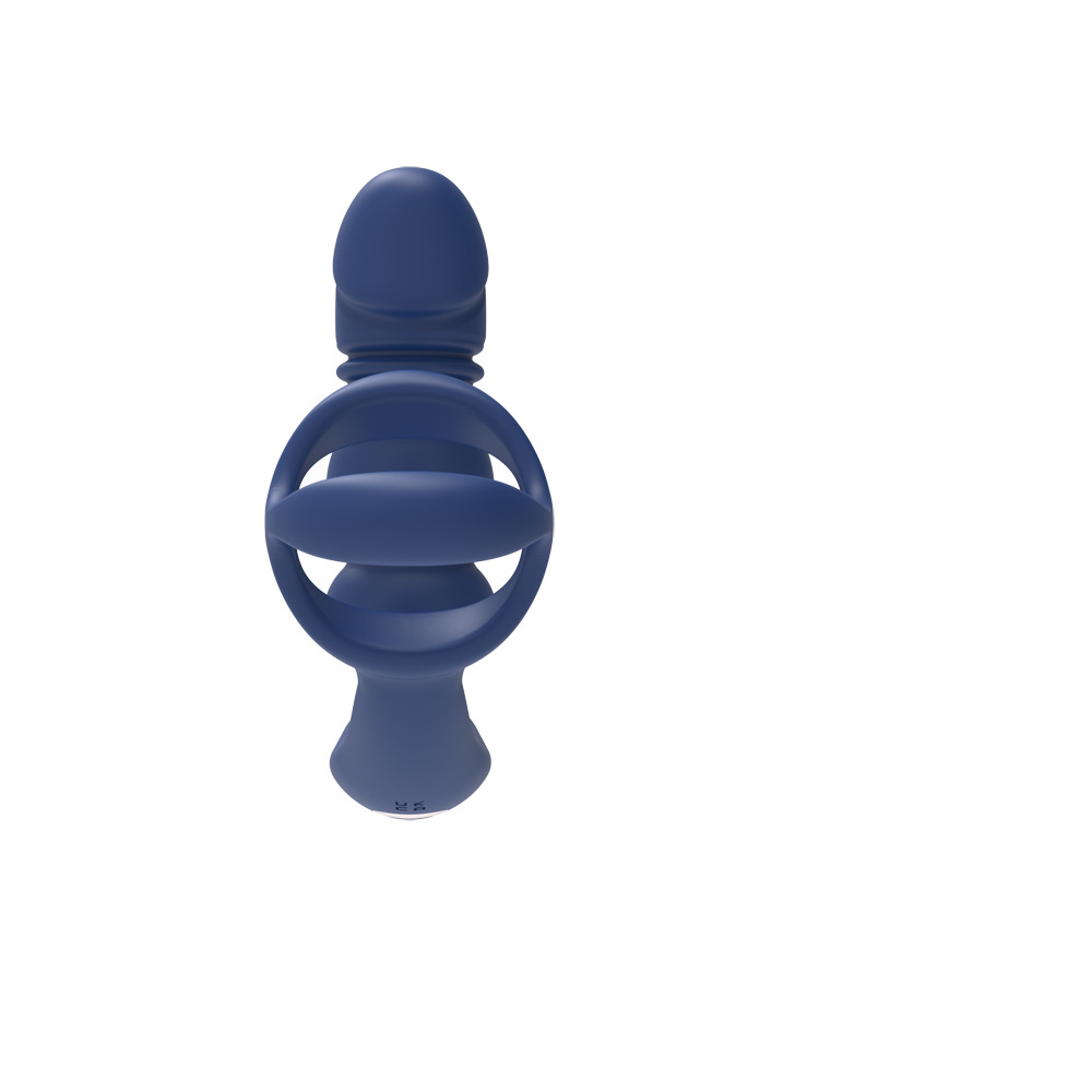 The Handyman Rechargeable Silicone Cock Ring and Prostate Massager with Remote