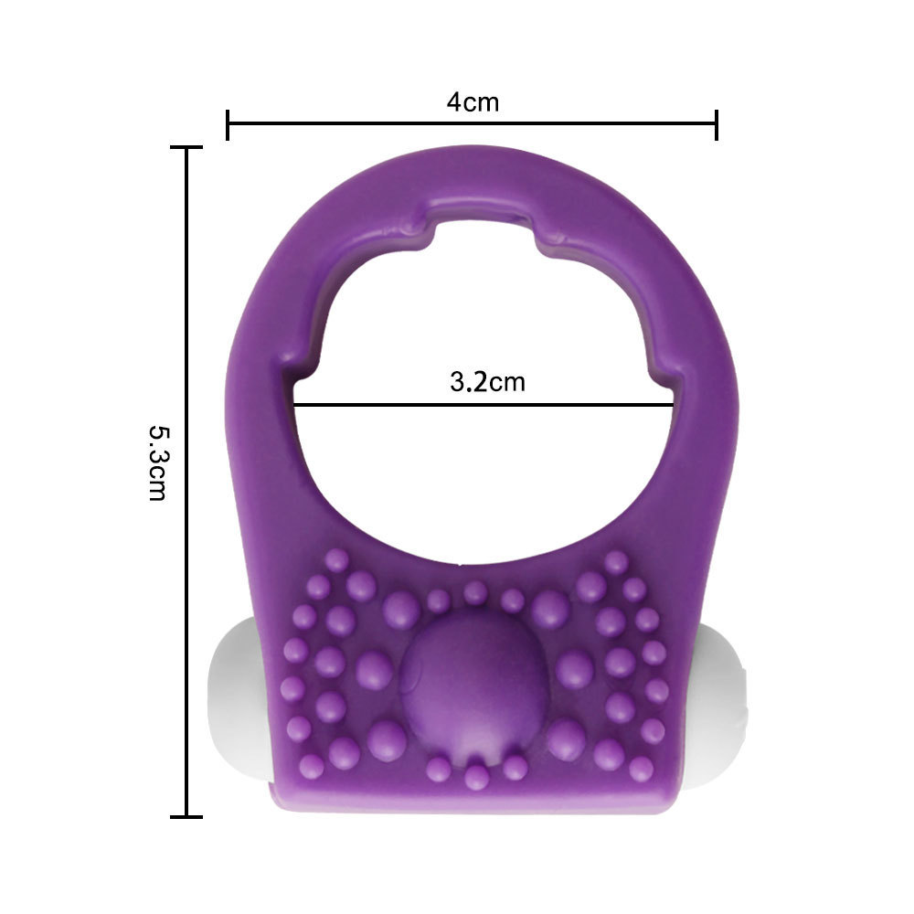 Male-use vibrating egg lock-tightening ring