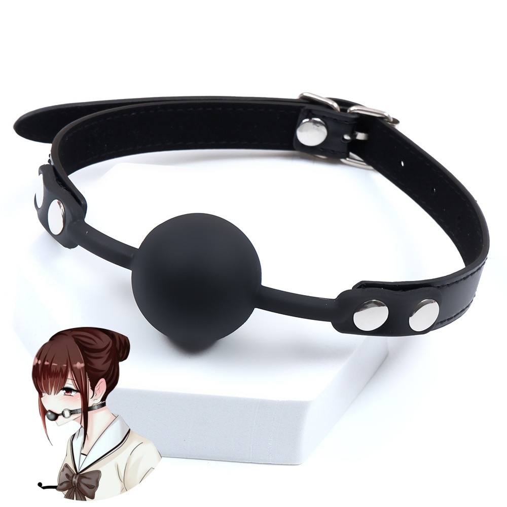 O-Ring Gag with Nipple Clamps