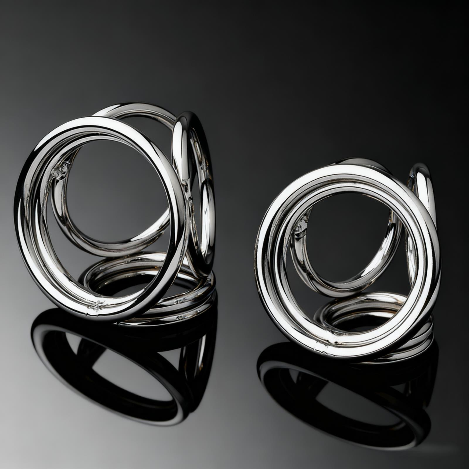 Adult toy, SM pleasure item, male-specific locking ejaculation delay ring.