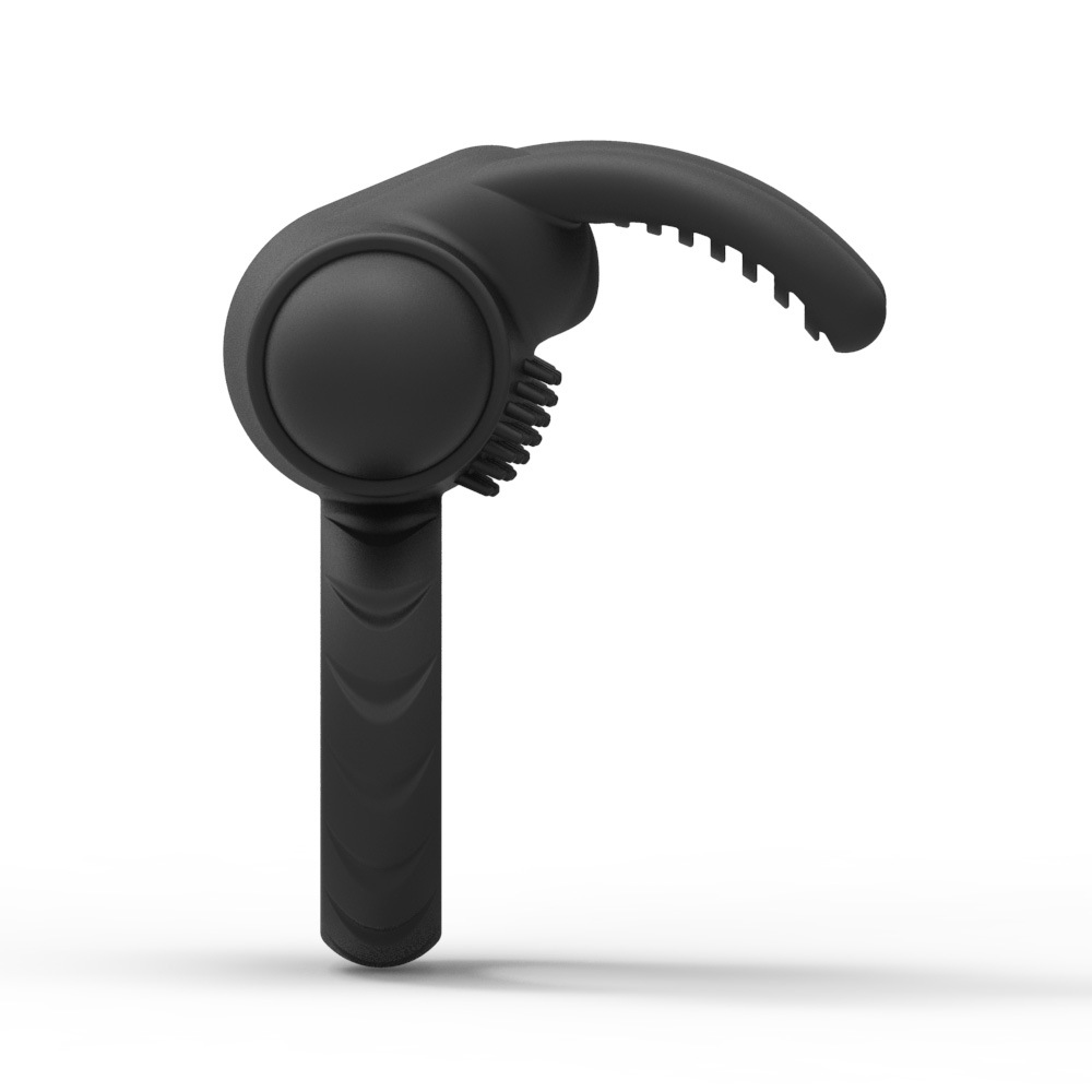 Gothic En Rabbit Ears Lock-On Penis Ring.