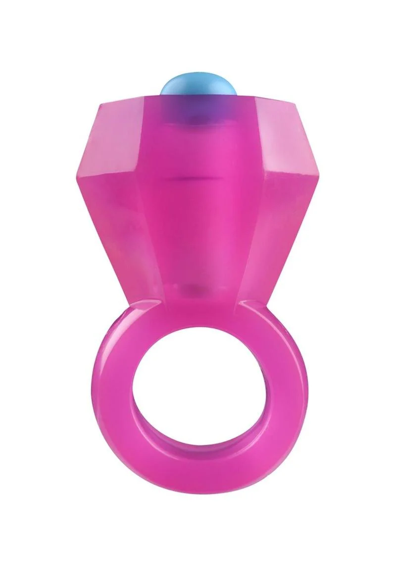 Bling Pop Vibrating Cock Ring