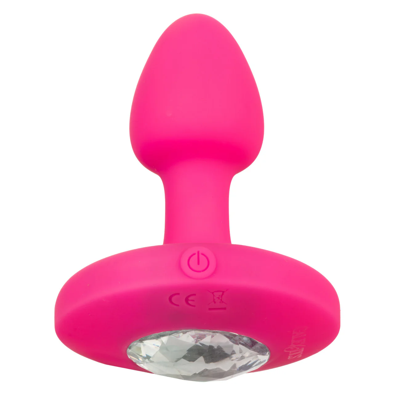 Calexotics CHEEKY GEMS Small Rechargeable Vibrating Butt Plug Pink