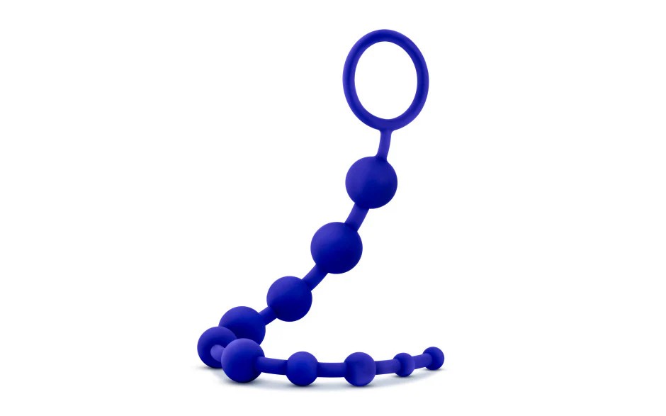 Luxe Silicone 10 Beads Indigo