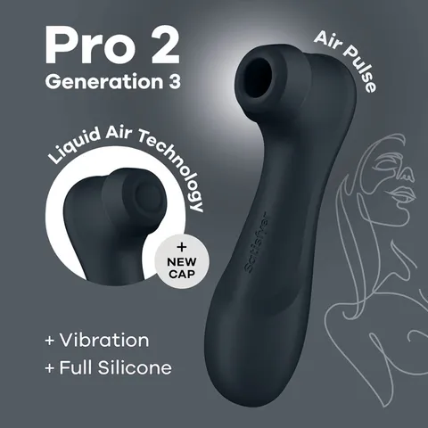 Satisfyer Pro 2 Generation 3  BLACK