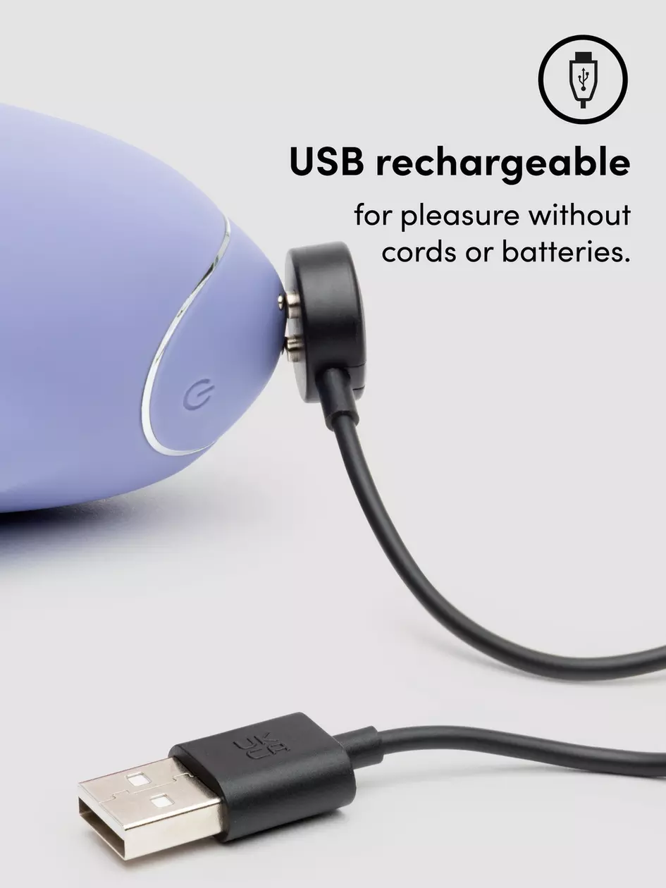 Womanizer DUO Two 8 inch G-Spot Rabbit Vibrator with Pleasure Air Clitoral Suction Stimulator Lilac Purple