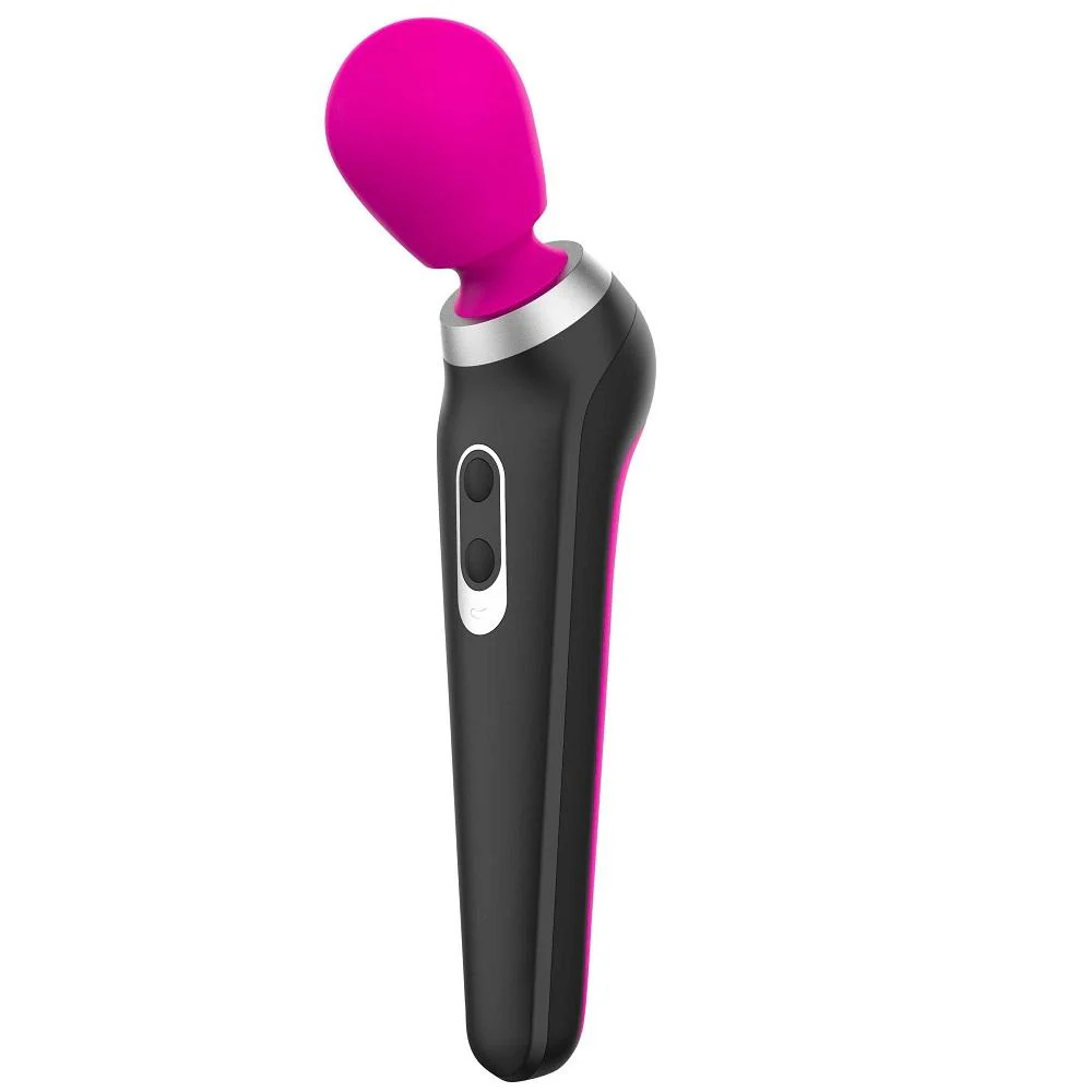 PalmPower EXTREME Cordless Rechargeable Body Wand Massager -Pink