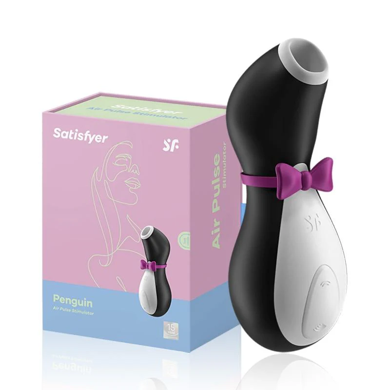 Satisfyer Pro Penguin Next Generation Rechargeable Massager - Black