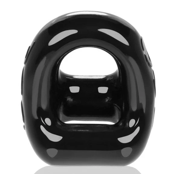 Oxballs 360 2-WAY COCK RING + BALLSLING Black