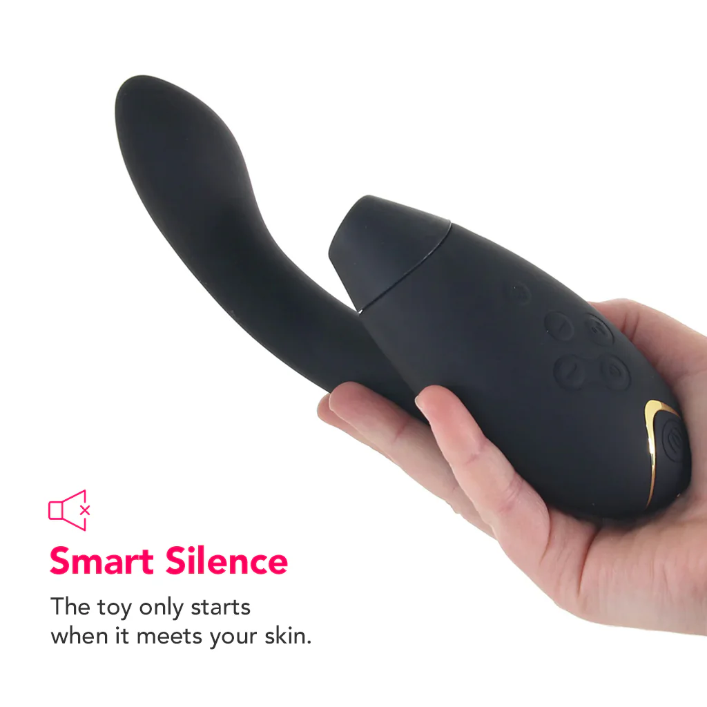 Womanizer Duo 2 Clitoral & G-Spot Stimulator in Black