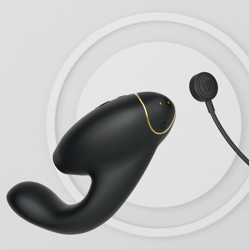 Womanizer Duo 2 Clitoral & G-Spot Stimulator in Black