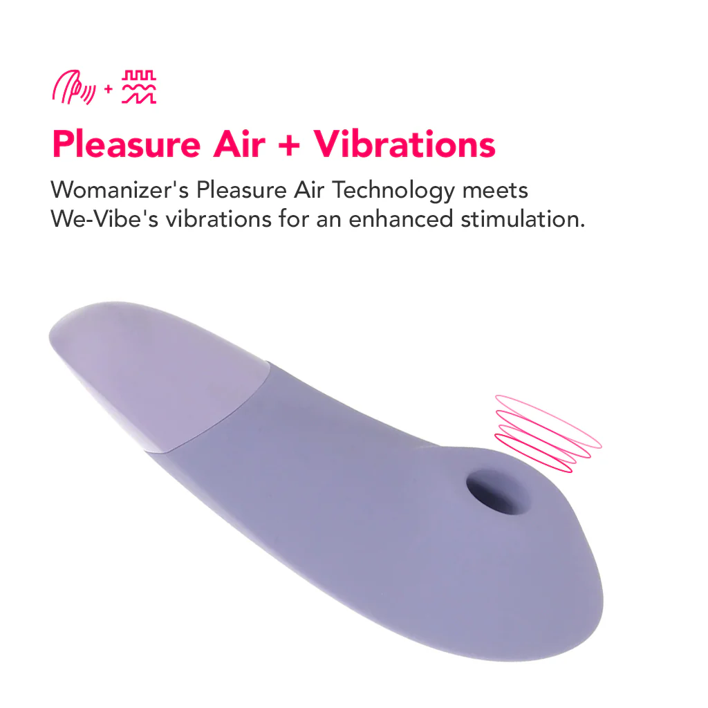 Womanizer Enhance Pleasure Air Vibe in Lilac