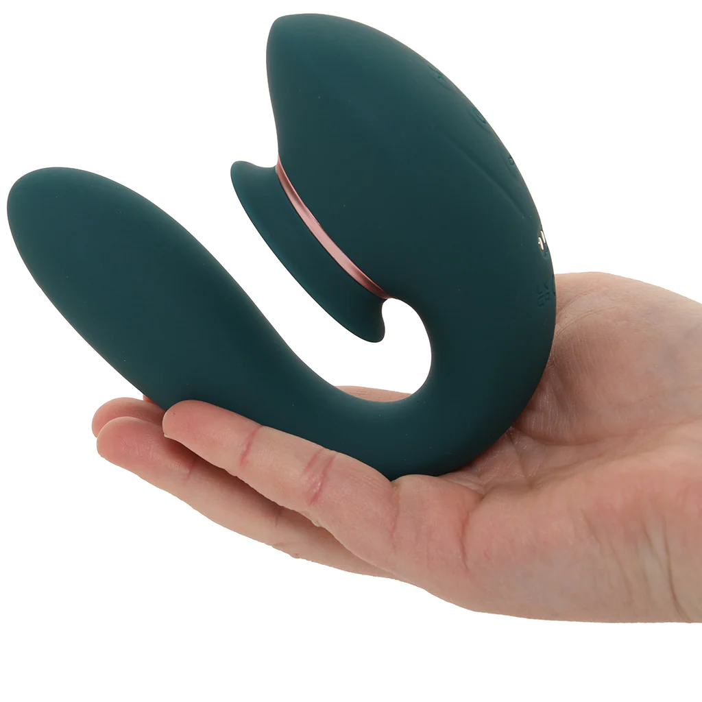 Twitch 3 Innovation G-Spot and Suction Vibe in Green