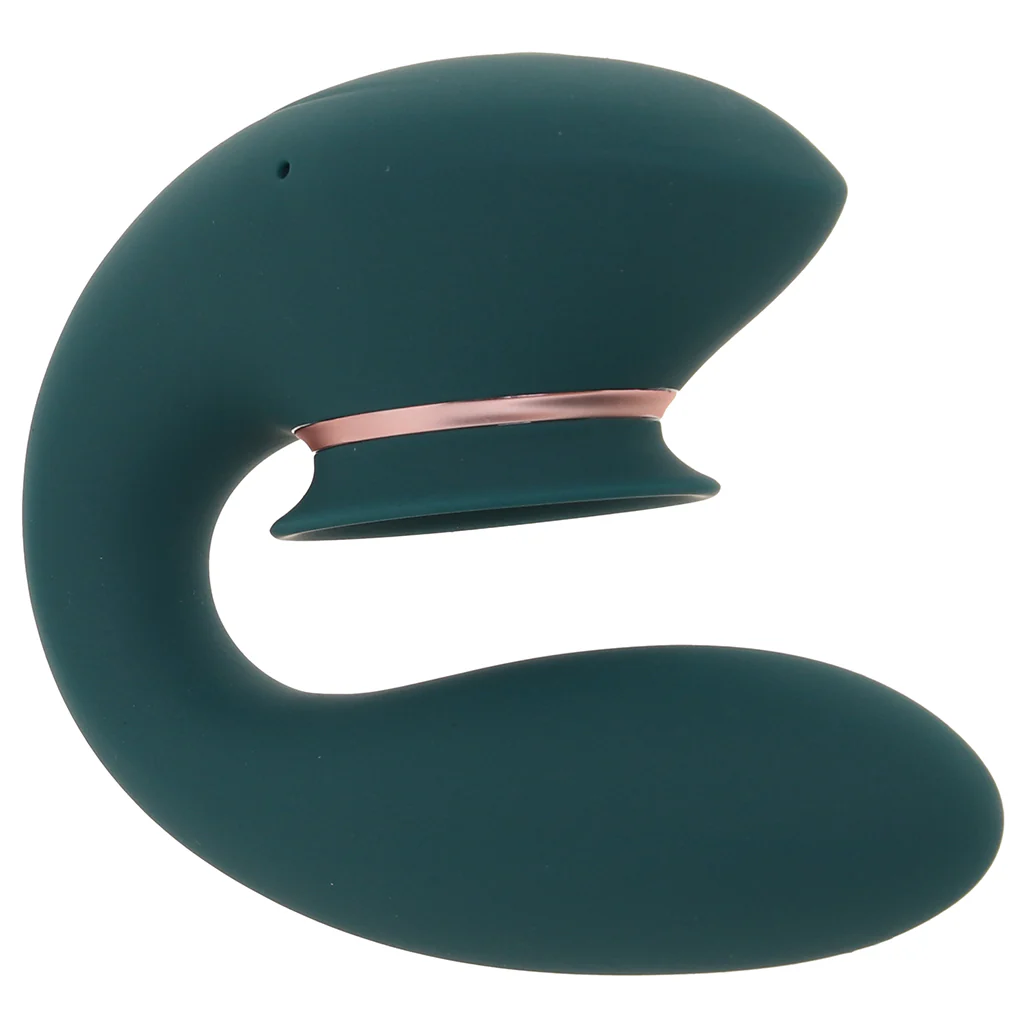 Twitch 3 Innovation G-Spot and Suction Vibe in Green