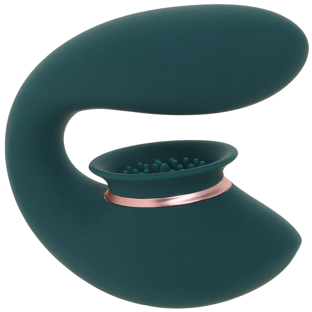 Twitch 3 Innovation G-Spot and Suction Vibe in Green