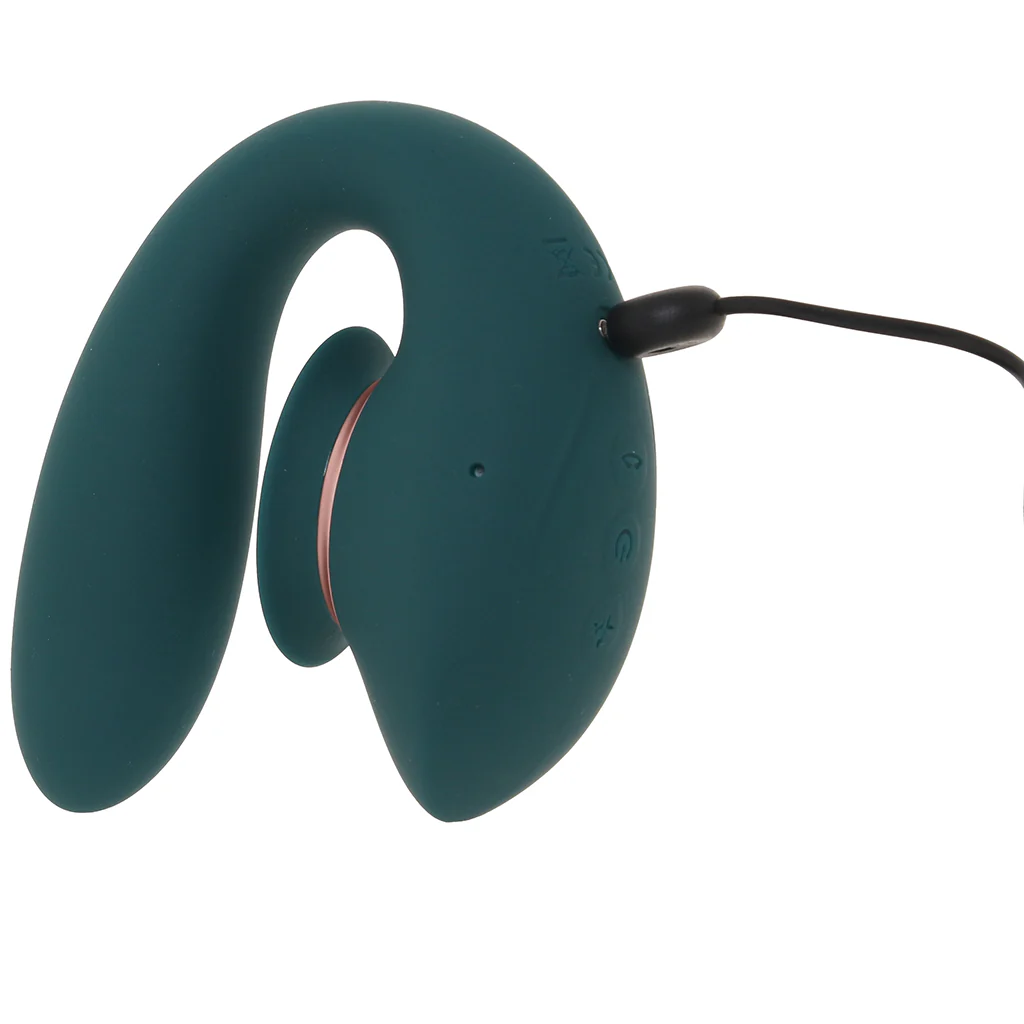 Twitch 3 Innovation G-Spot and Suction Vibe in Green