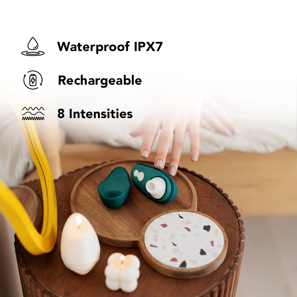 Womanizer Liberty 2 Clitoral Stimulator in Dark Petrol