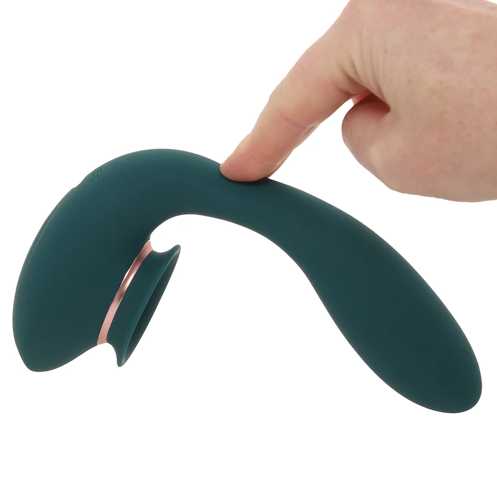 Twitch 3 Innovation G-Spot and Suction Vibe in Green