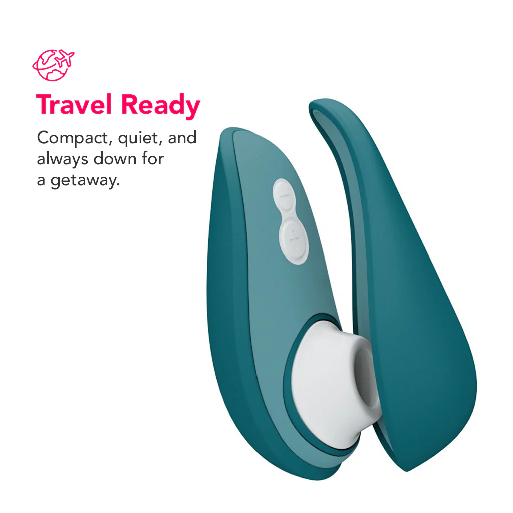 Womanizer Liberty 2 Clitoral Stimulator in Dark Petrol