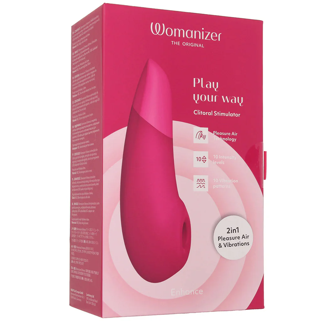 Womanizer Enhance Pleasure Air Vibe in Pink