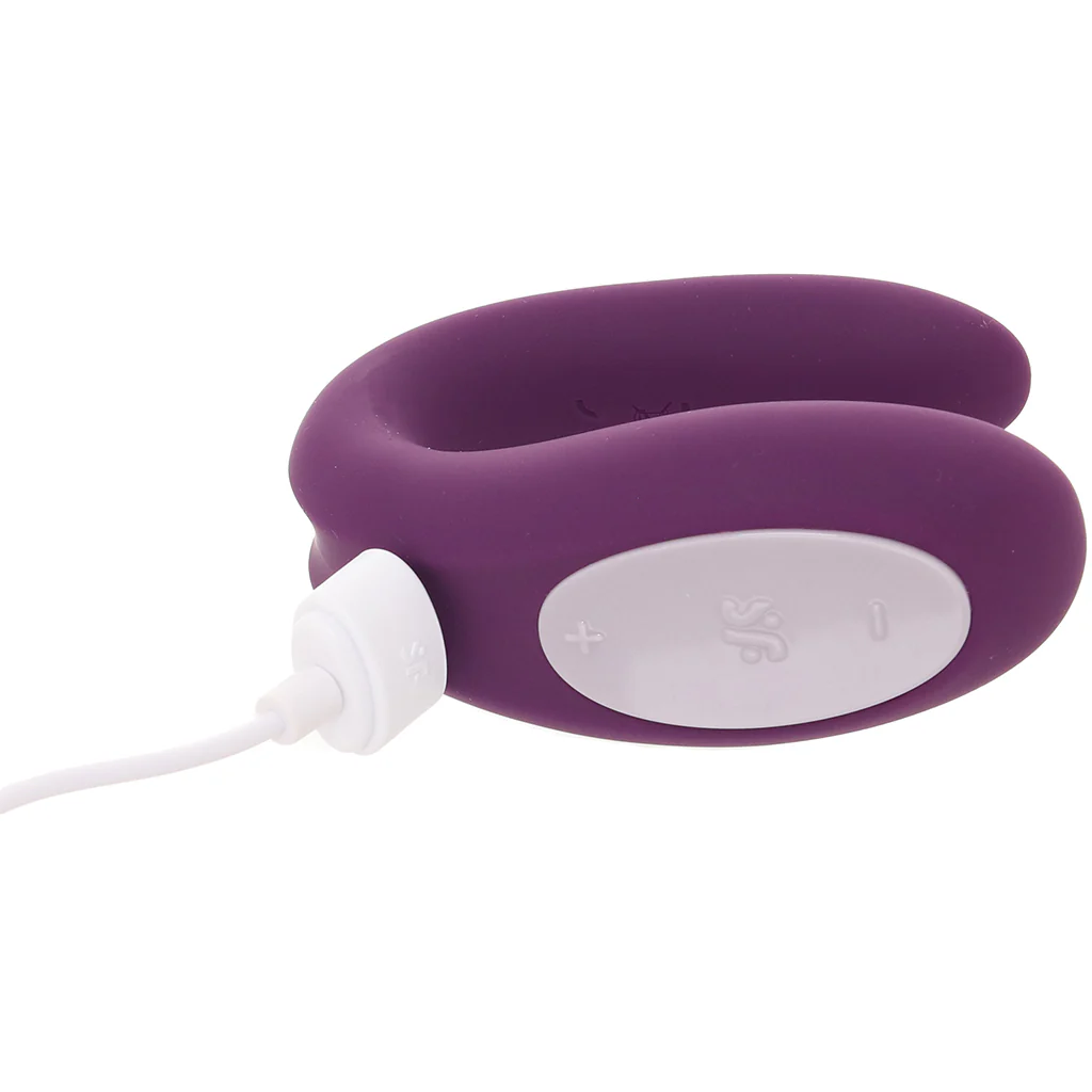 Satisfyer Double Joy Partner Vibe in Violet