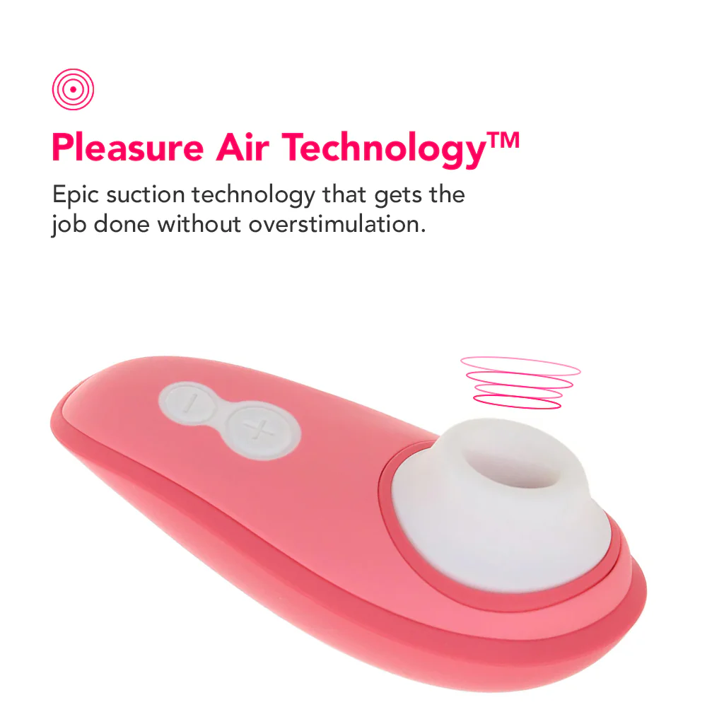 Womanizer Liberty 2 Clitoral Stimulator in Vibrant Rose