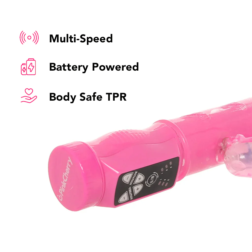 PinkCherry Thrusting Bunny Vibe