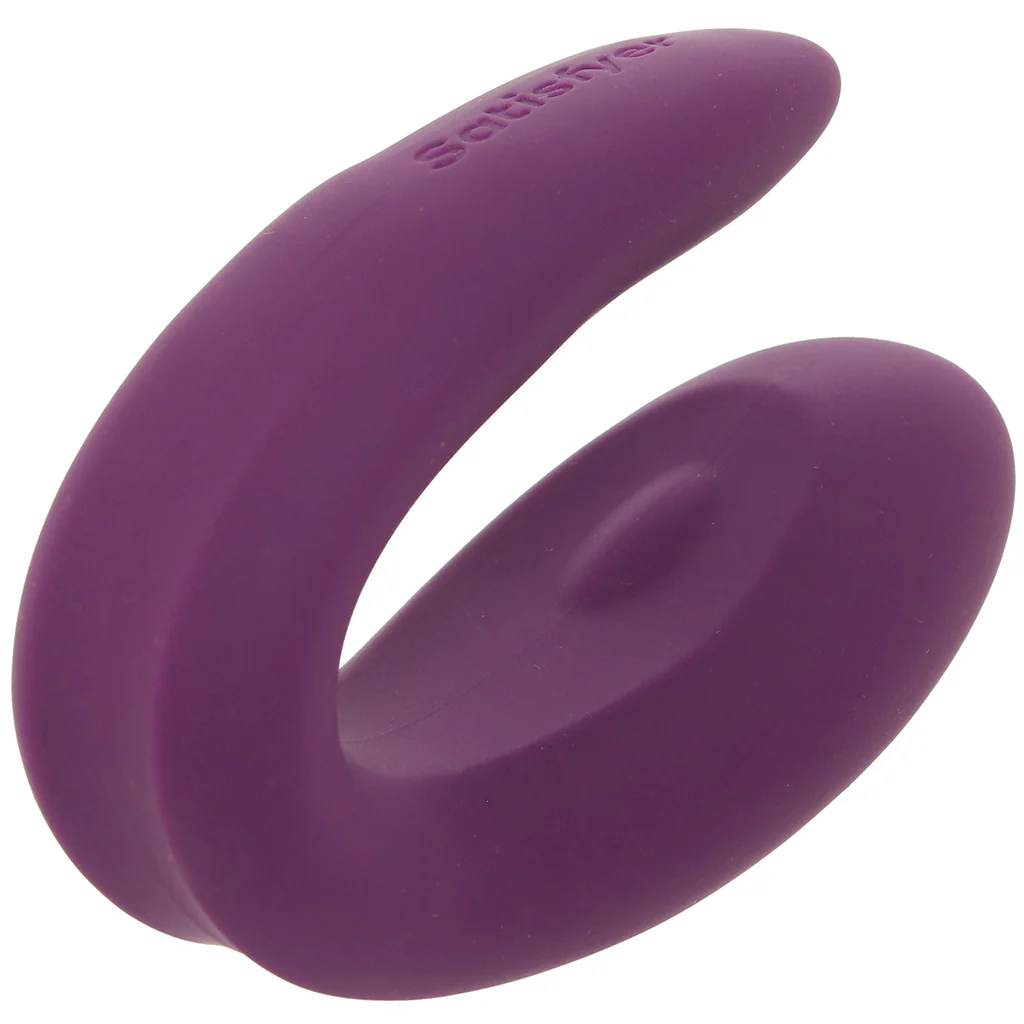 Satisfyer Double Joy Partner Vibe in Violet