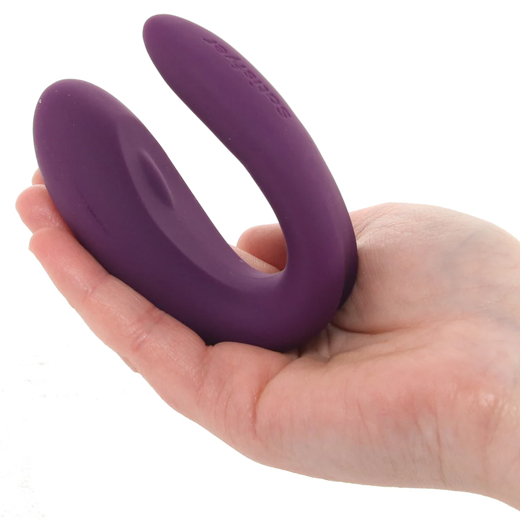 Satisfyer Double Joy Partner Vibe in Violet