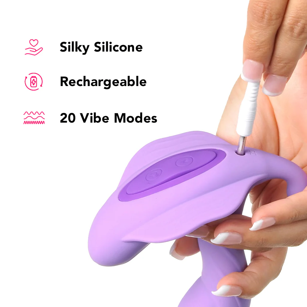 Fantasy For Her G-Spot Stimulate-Her Vibe in Purple