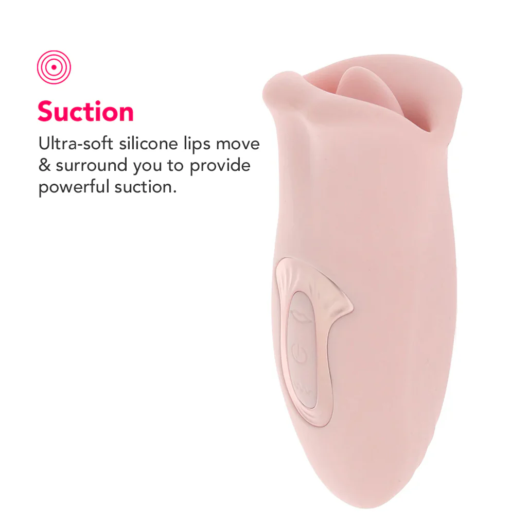 Loveline Kiss Dual Action Suction Vibe