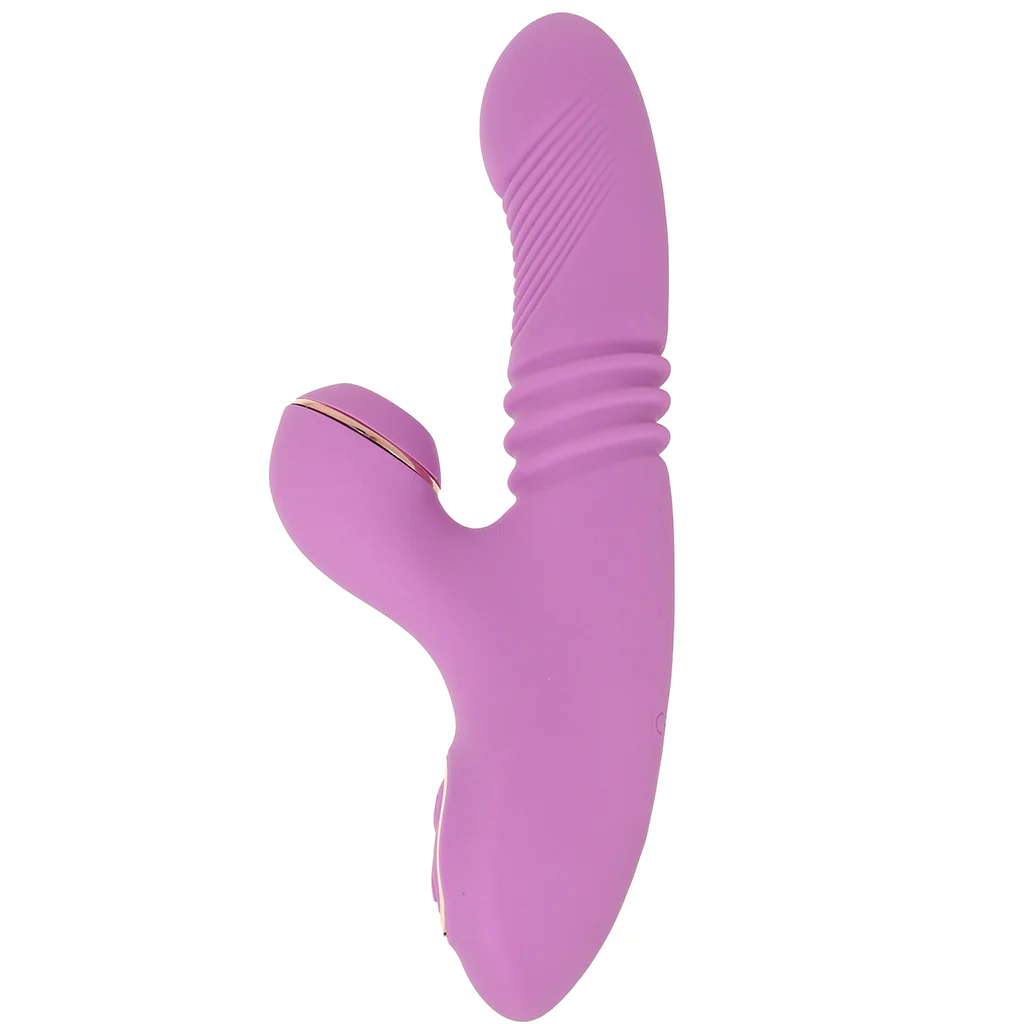 Shegasm Pro-Thrust Suction Rabbit in Pink