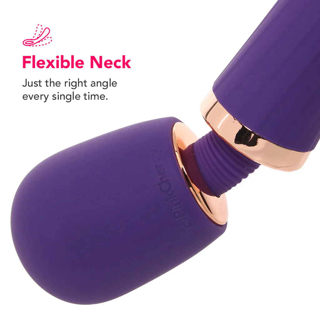 Luxury Slim Rechargeable Wand in Purple