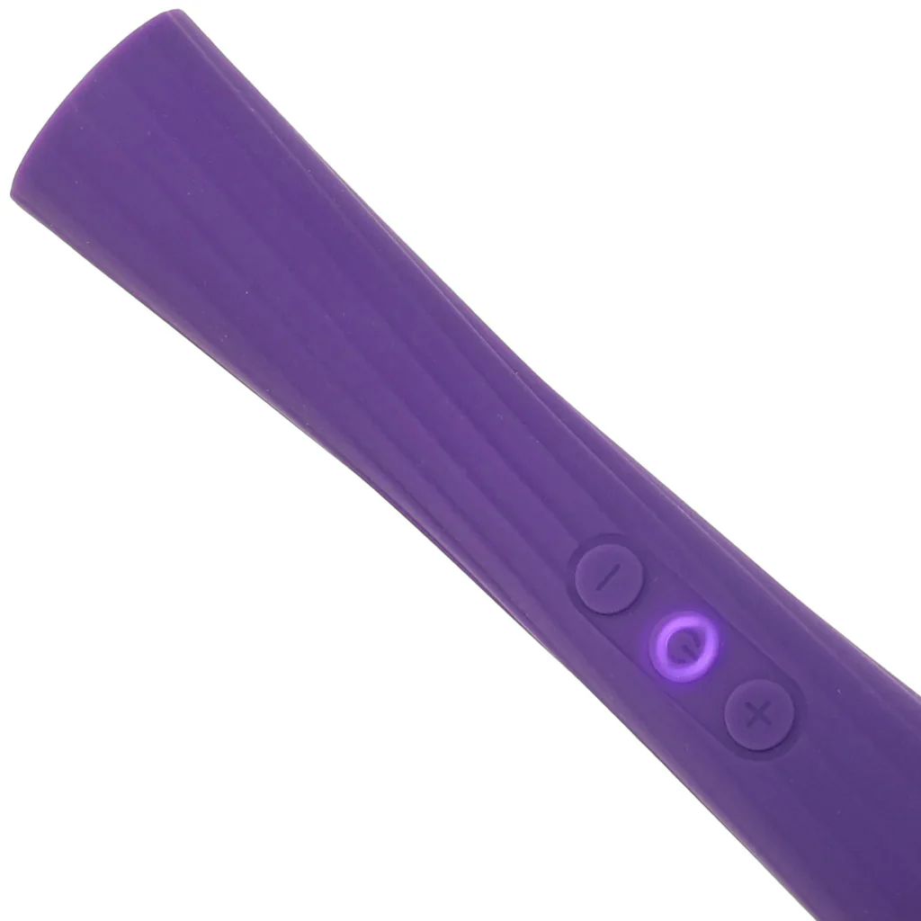 Luxury Slim Rechargeable Wand in Purple
