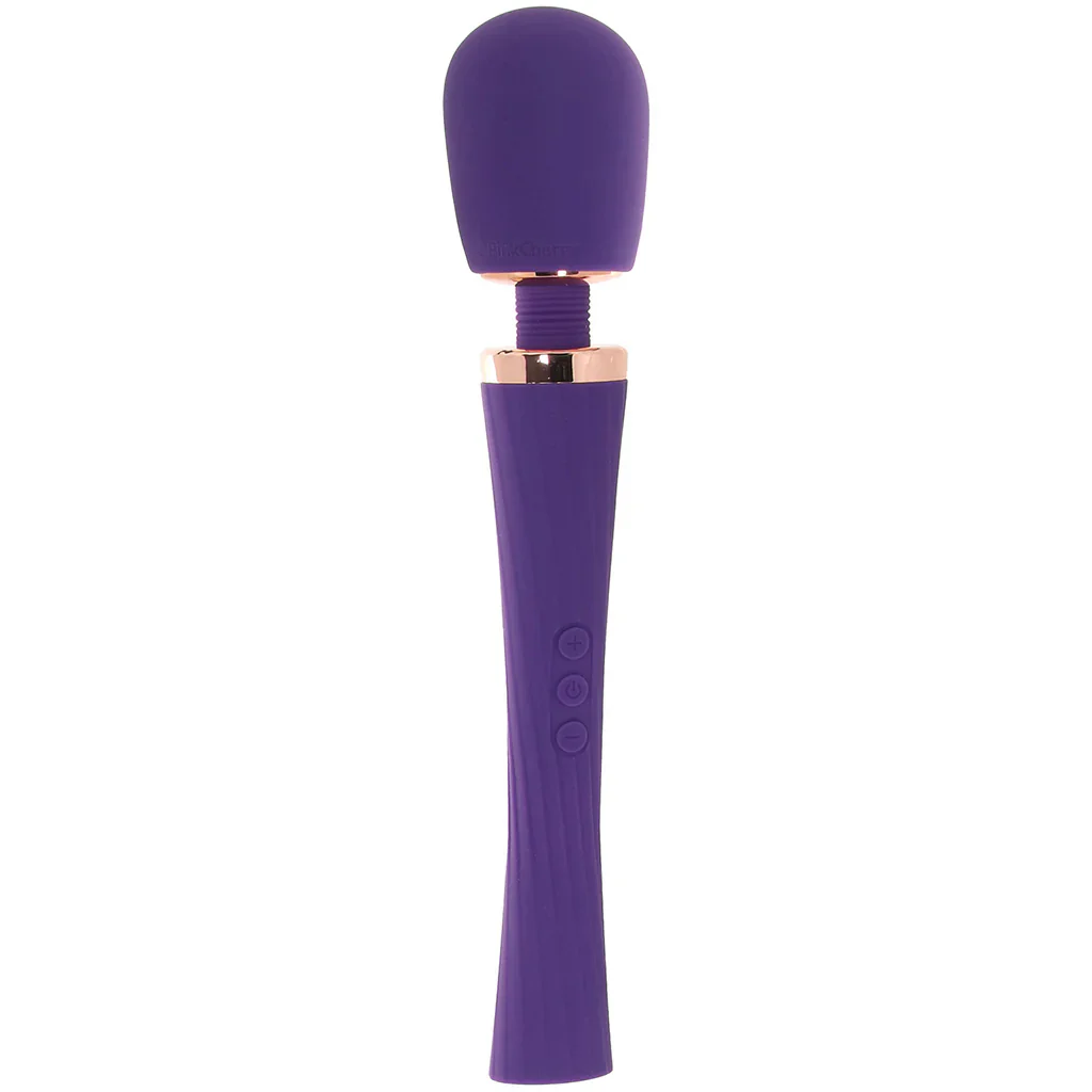 Luxury Slim Rechargeable Wand in Purple