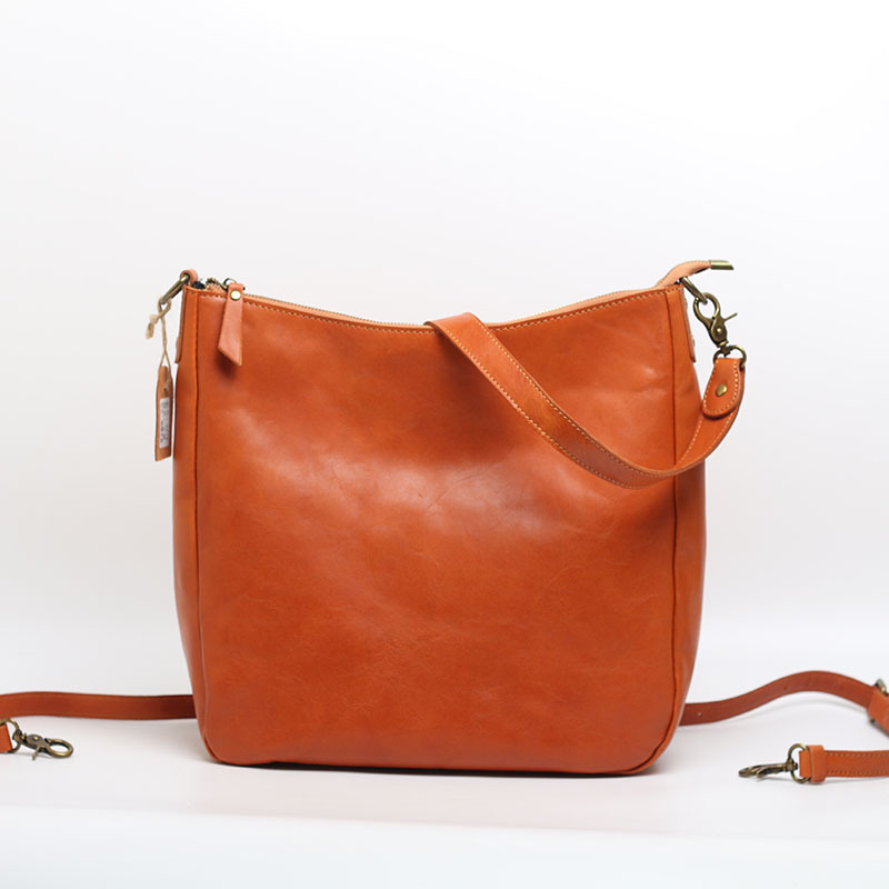 Mabel Shoulder Tote – Sunset Amber