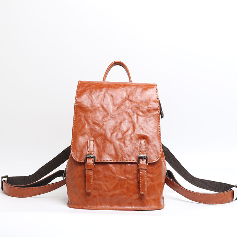 Rowan Vintage Backpack – Chestnut Brown