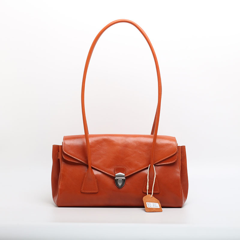 Celeste Shoulder Bag – Burnt Amber