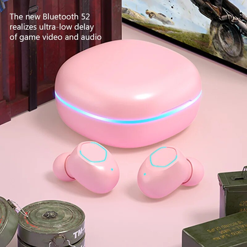 NEW M13 TWS Wireless Earbud Bluetooth 5.2 Earphone In Ear HiFi Stereo Earphone With Mic Waterproof Earplugs Bass Music Headset
