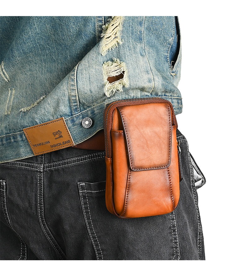 Multi-Pocket Small Shoulder Sling Pack Bag