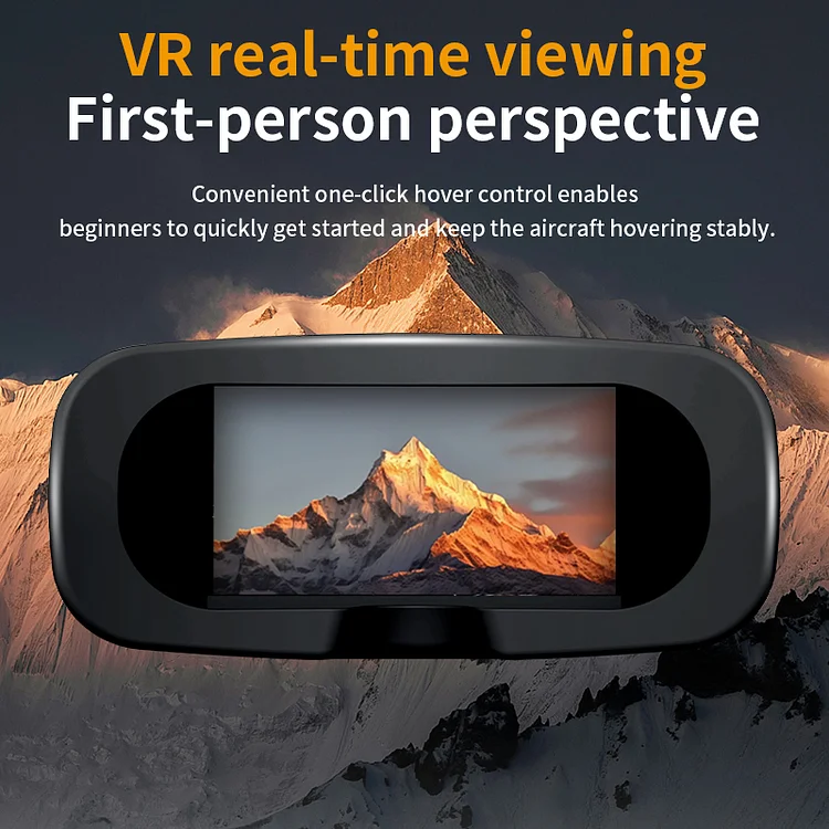 โจ๐2025 New VR Glasses Version H20 Aircraft Optical Flow Positioning High-Definition Aerial Photography Aircraft