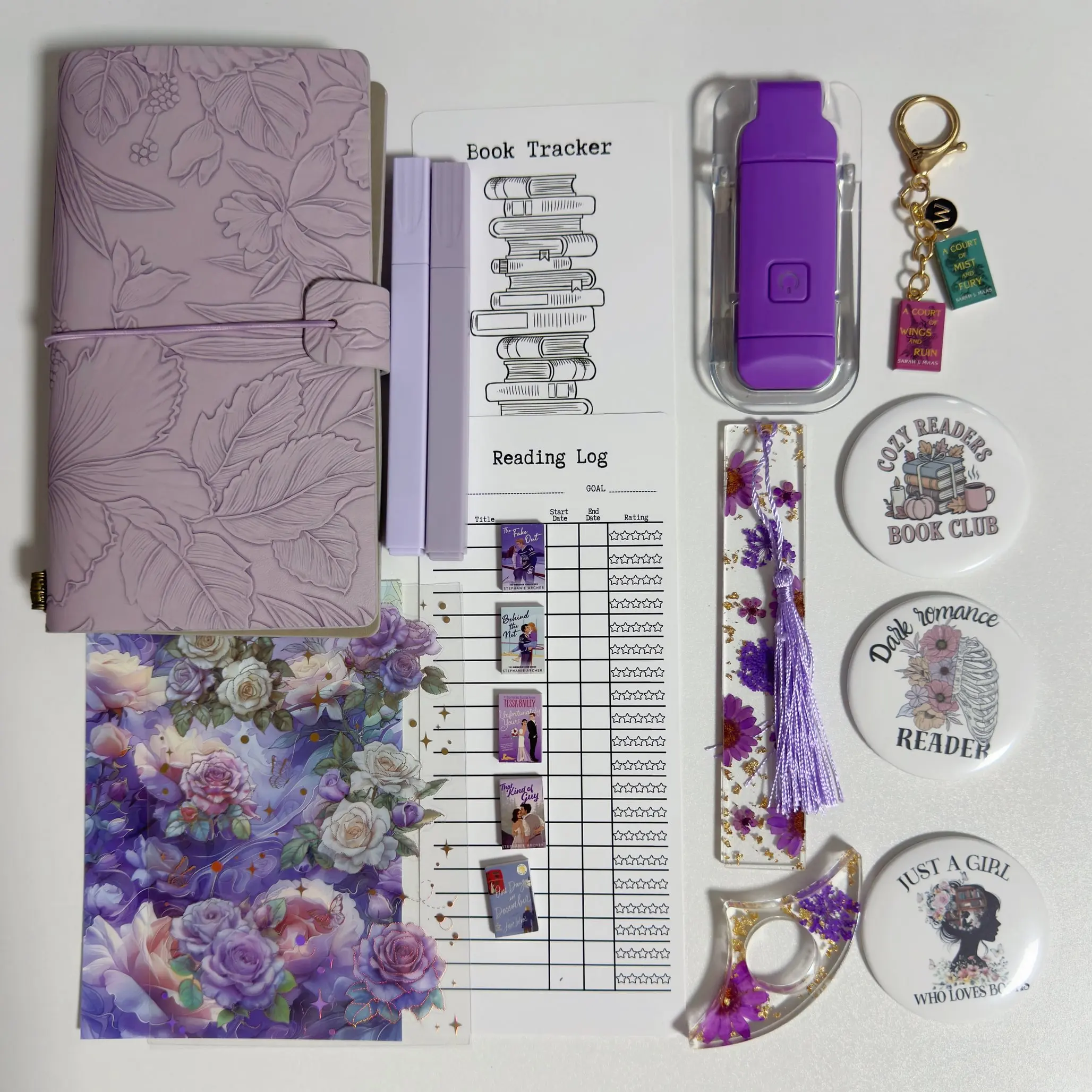 Purple Bookish Bundles